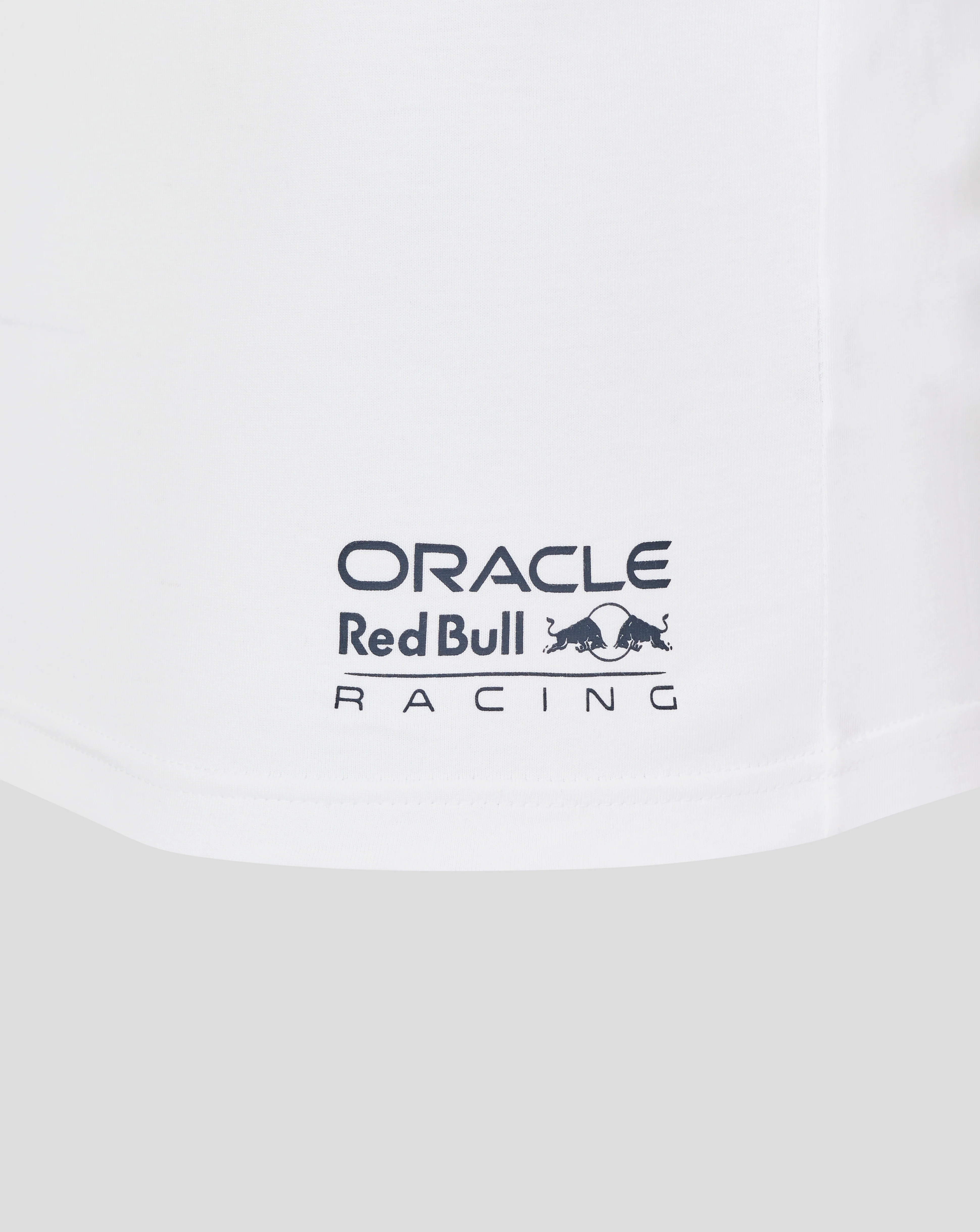 Oracle Red Bull Racing Unisex Graphic Bull T-Shirt - Brilliant White
