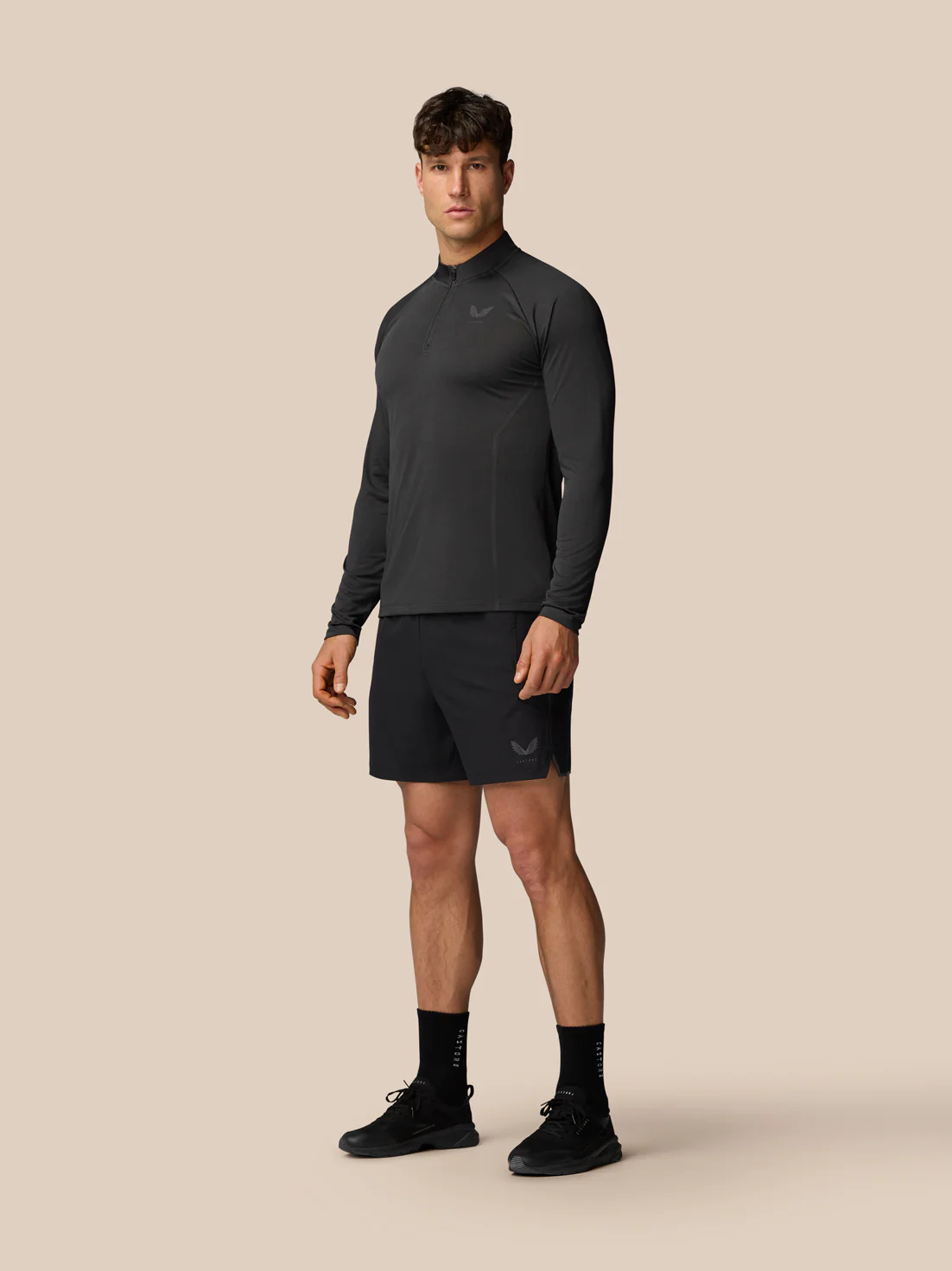 Apex Training 1/4 Zip Top - Black