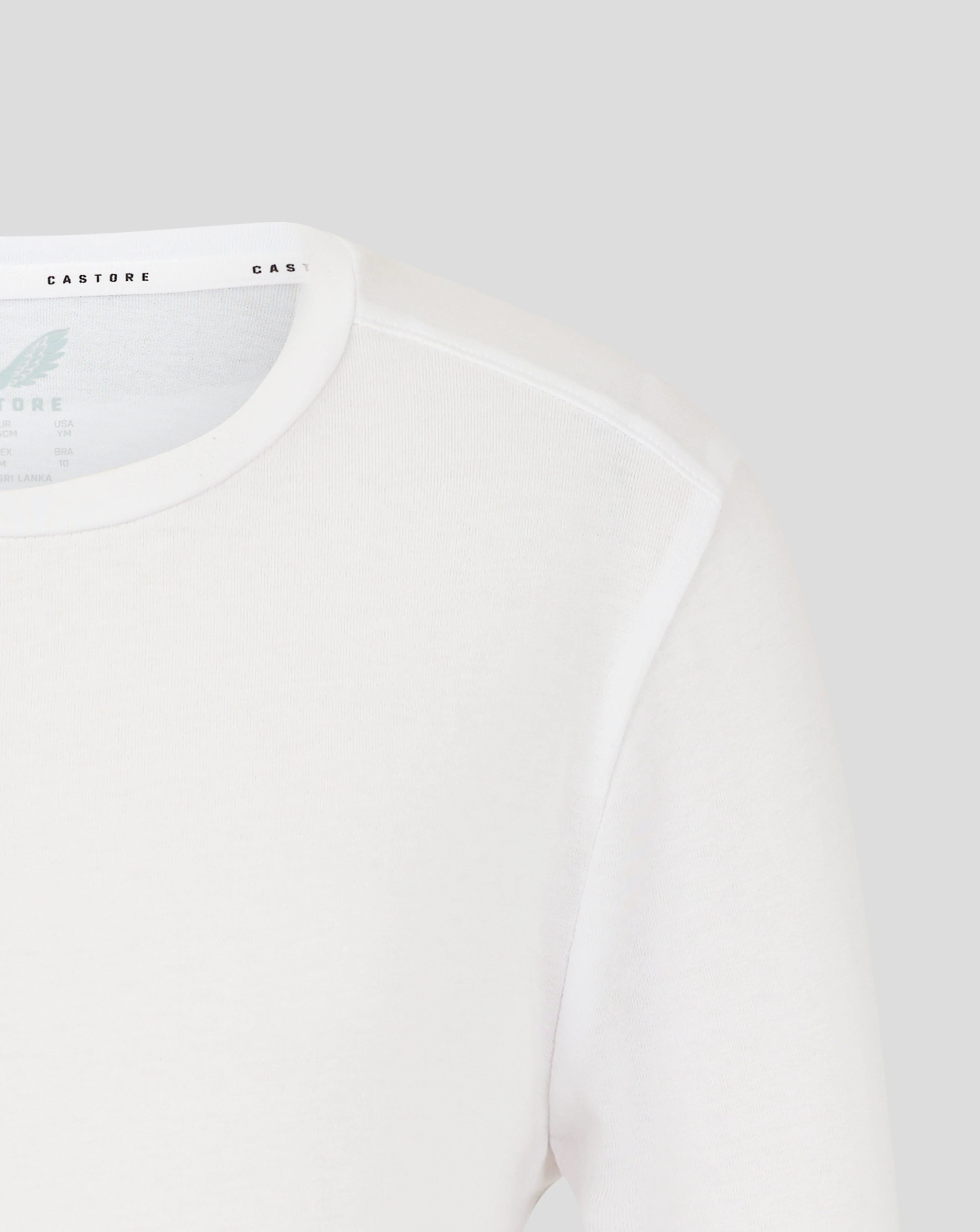 Junior Cotton Leisure Tee - Brilliant White
