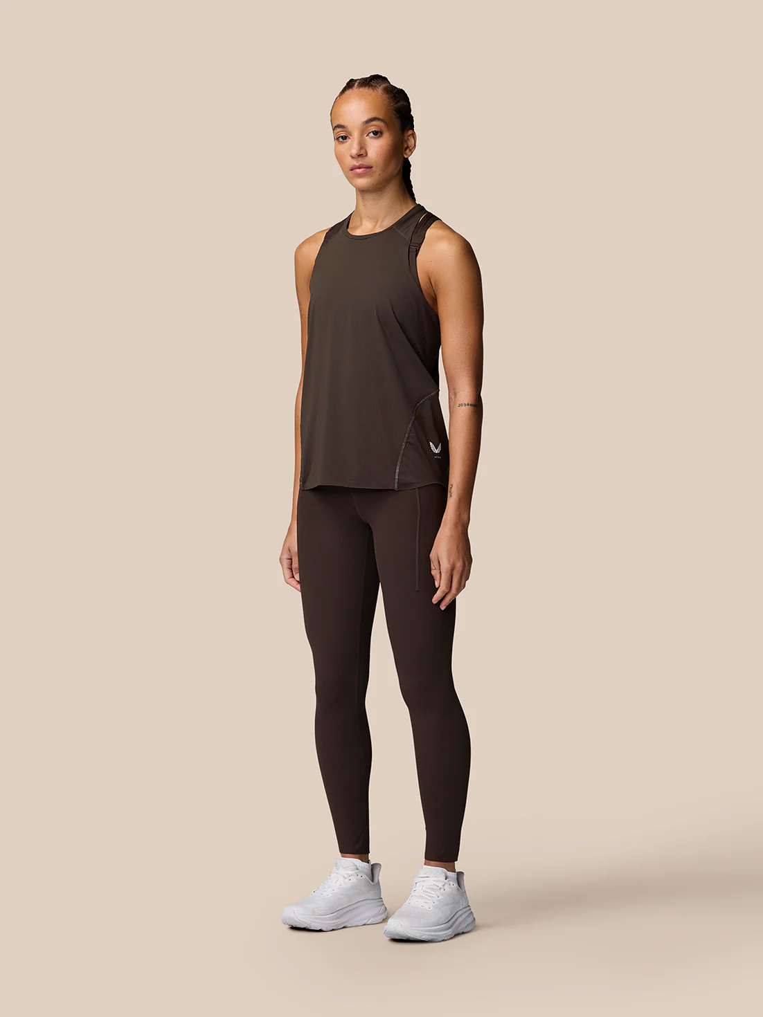 Zone Training Tank Top - Brown