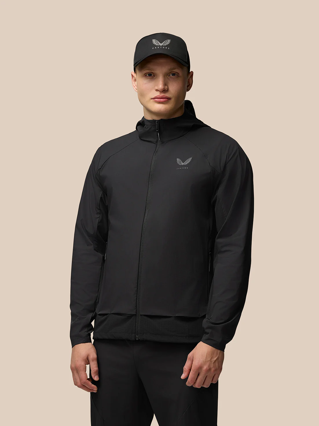 Flex Hooded Jacket - Black