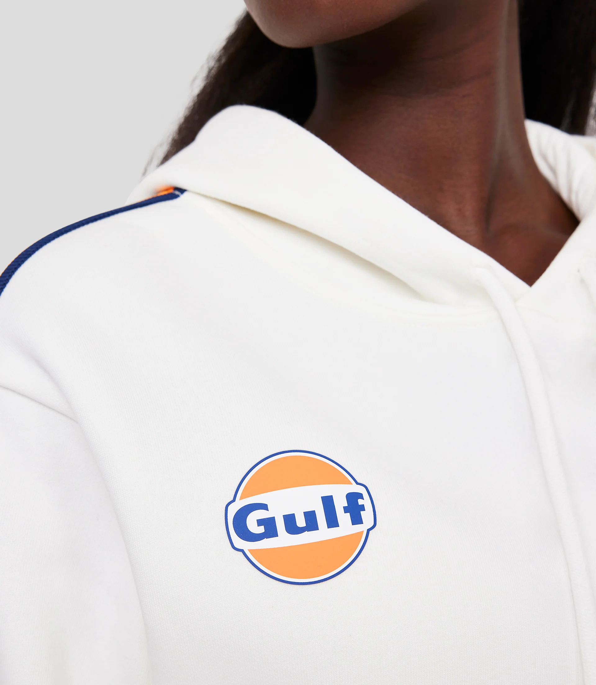 White McLaren Gulf Overhead Hoody