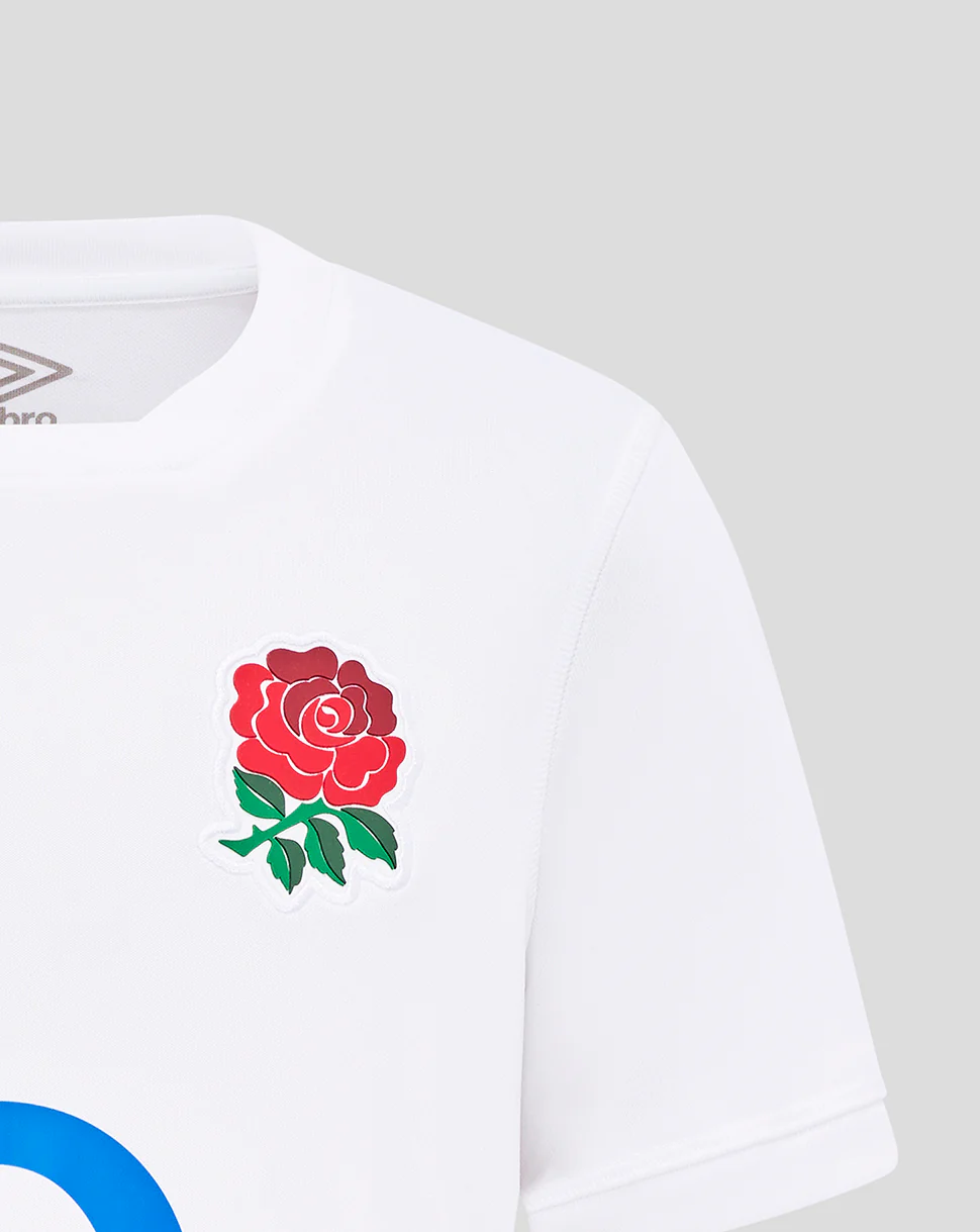 England Rugby Junior Red Roses Home Jersey
