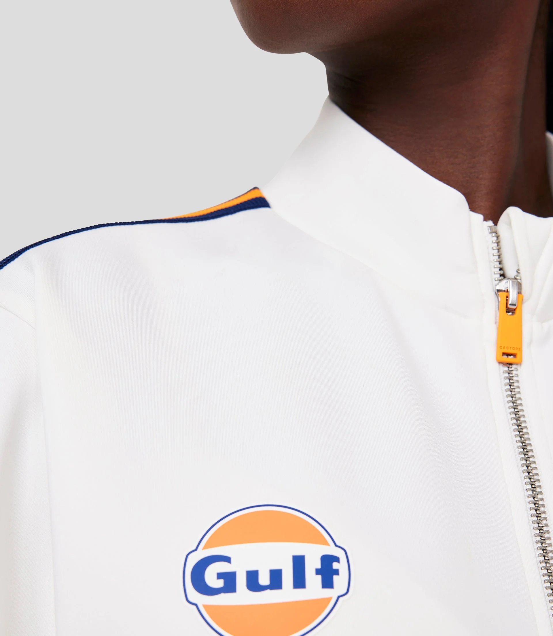 White McLaren Gulf Track Jacket