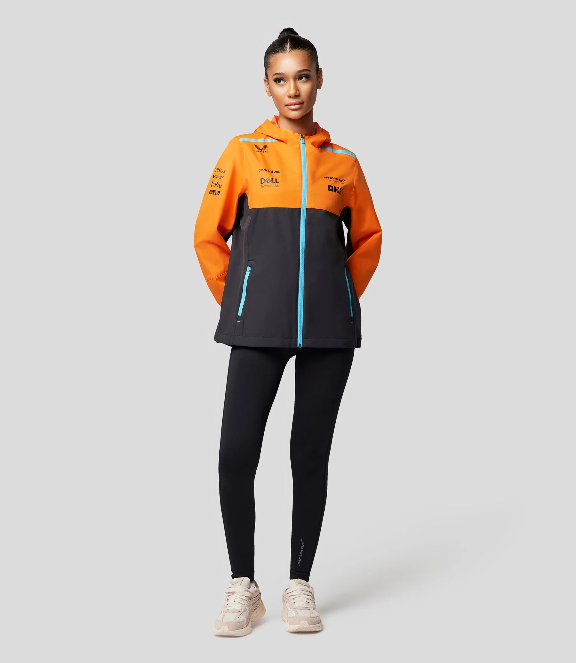 McLAREN WOMEN'S PERFORMANCE LEGGINGS - ANTHRACITE