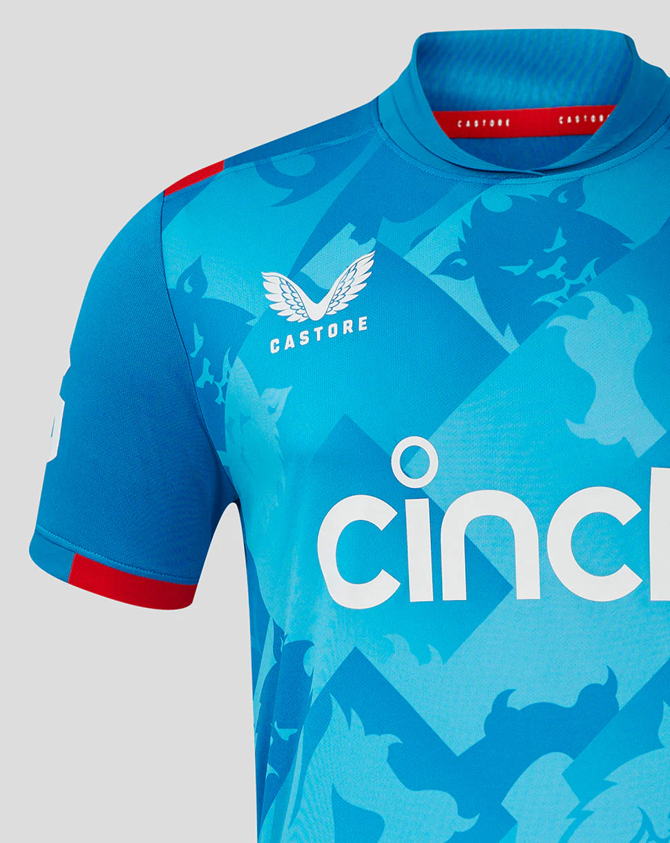 England Cricket Men's 24/25 ODI Short Sleeve Shirt