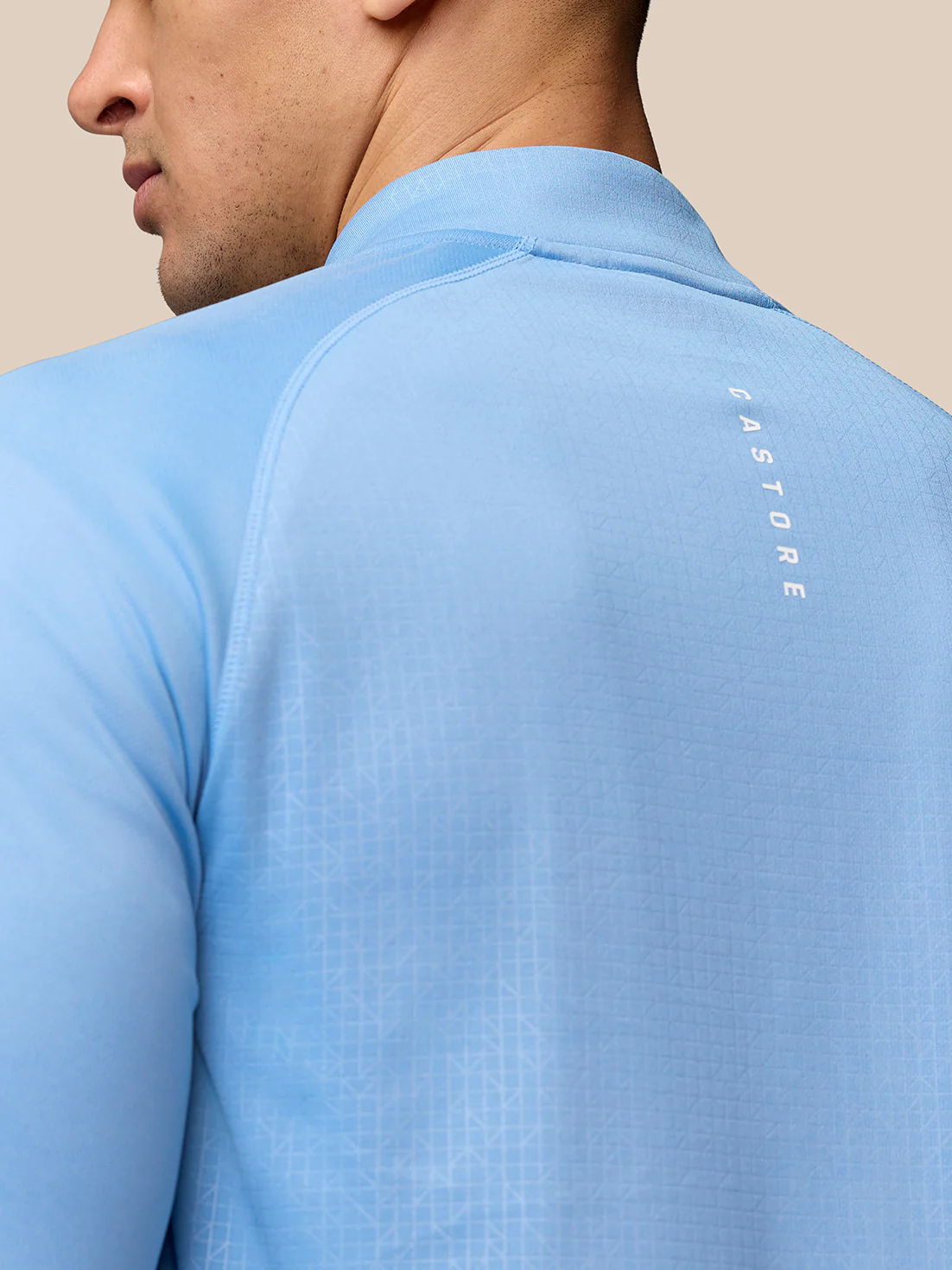 Adapt Training 1/4 Zip Top - Sky Blue