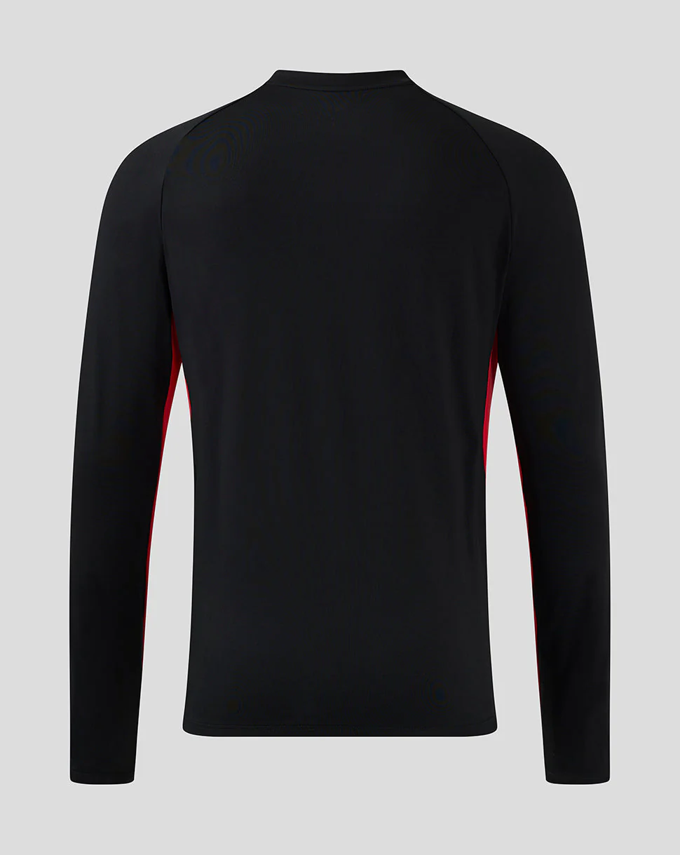 Saracens Men's 24/25 Matchday Midlayer - Black/Red