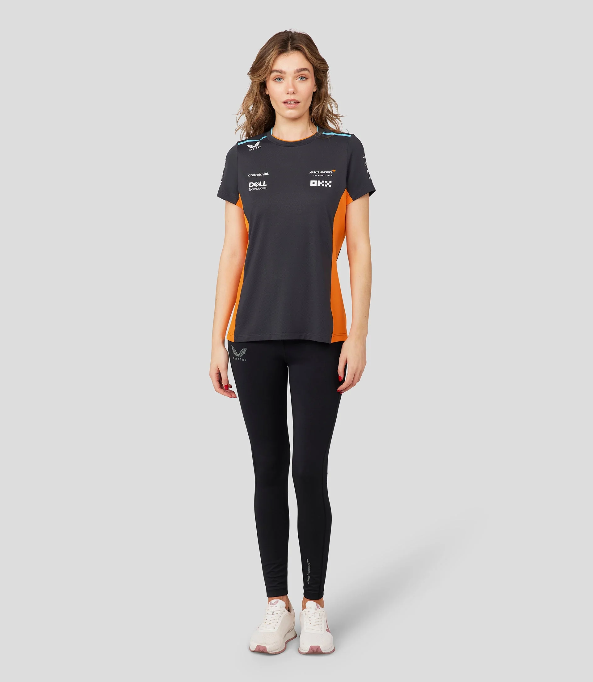 McLAREN WOMEN'S SET UP T-SHIRT 23 - PHANTOM