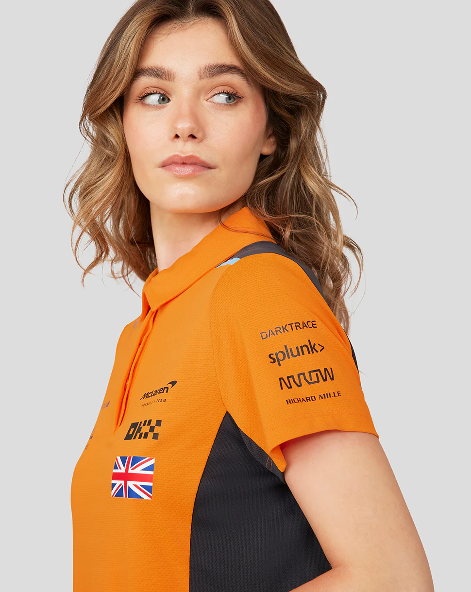 McLAREN WOMEN'S POLO SHIRT NORRIS - AUTUMN GLORY