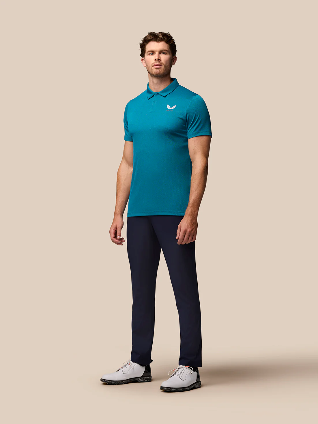 Pinnacle Golf Polo - Dark Aqua