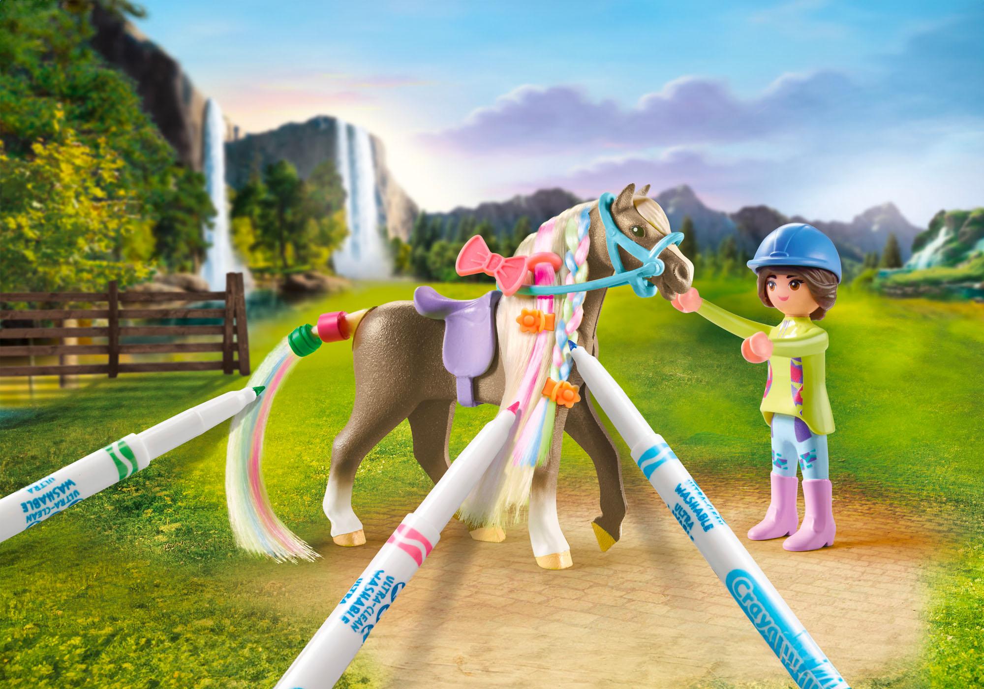 Washable Horse Set