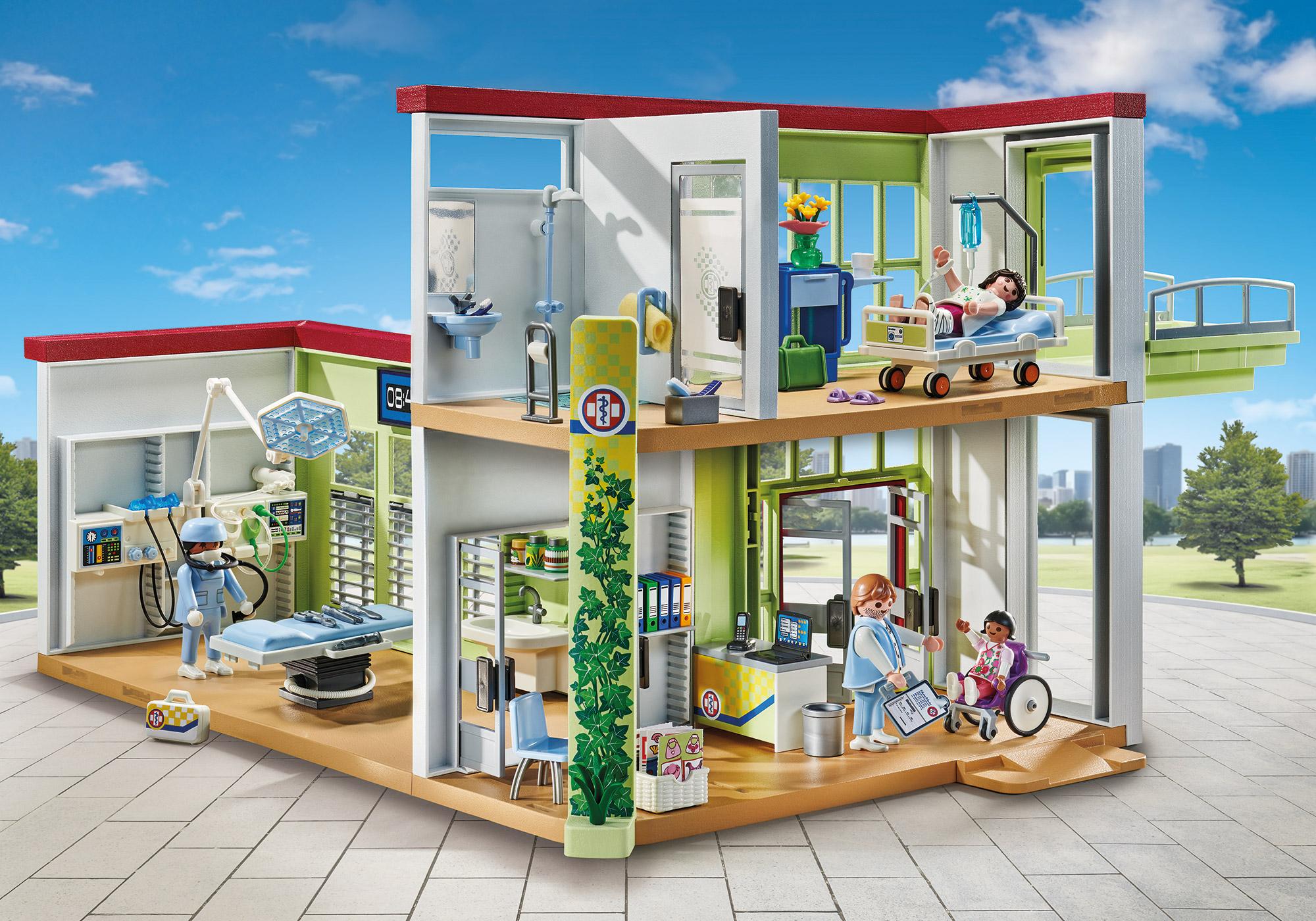 Modern hospital