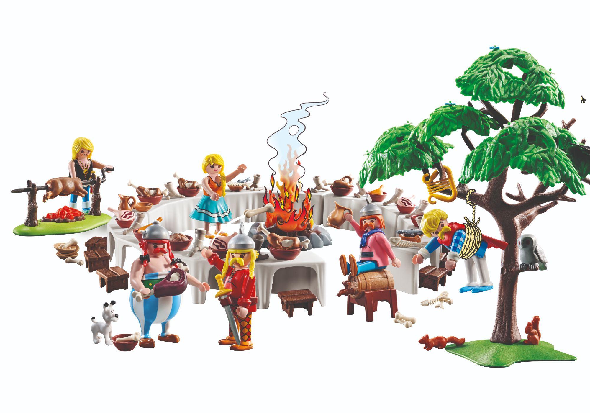 Asterix: The village banquet
