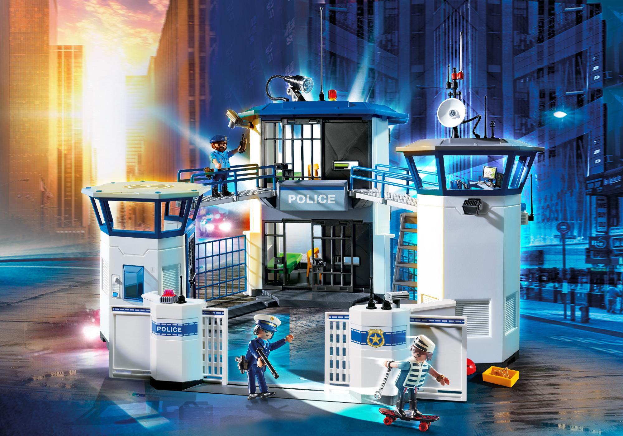Police Headquarters with Prison