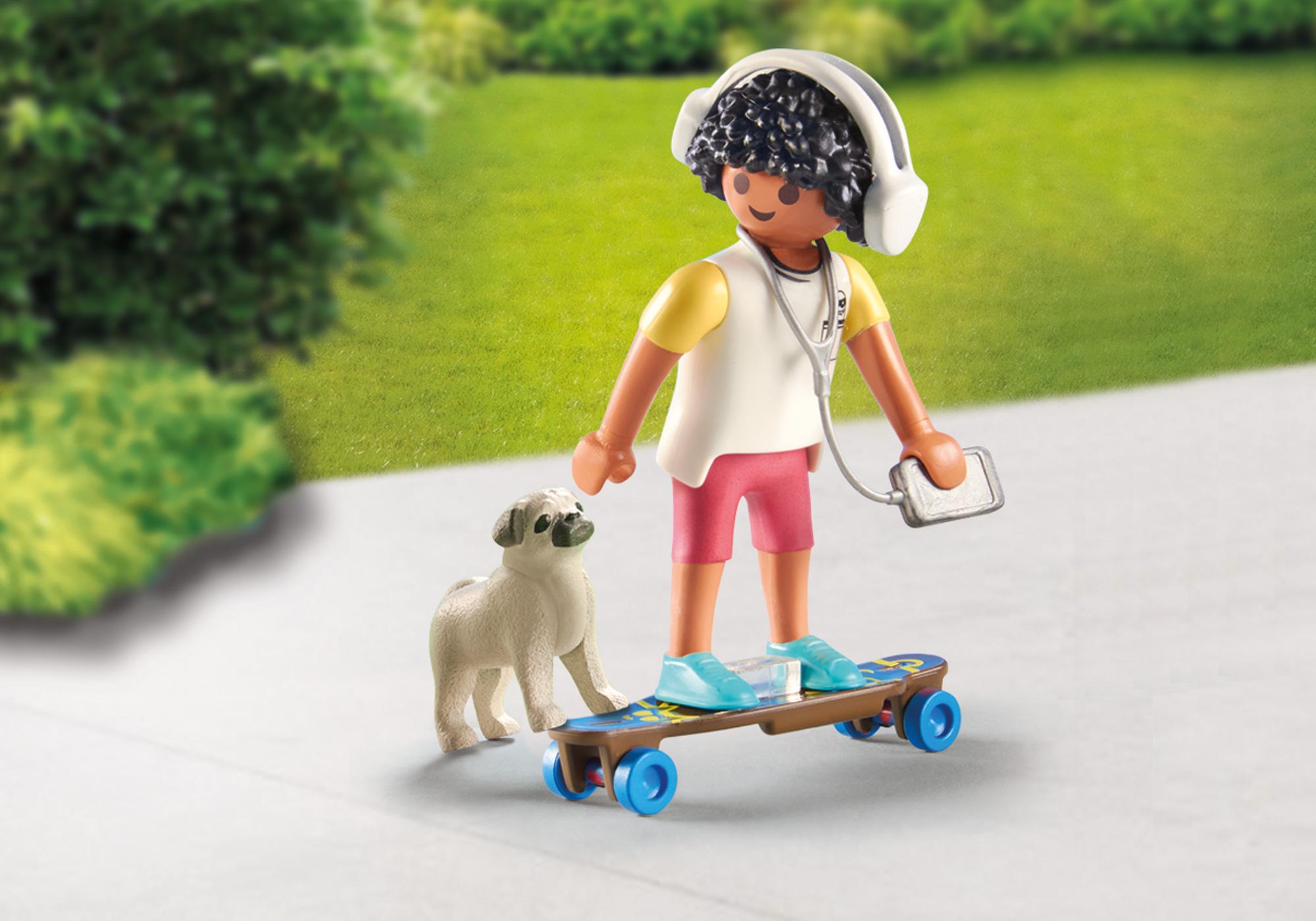 Boy with dog
