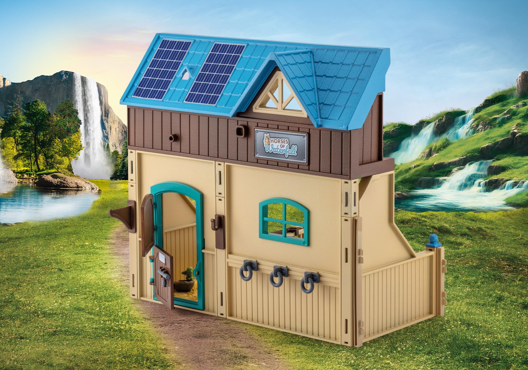 Horses of Waterfall Large Stable Extension