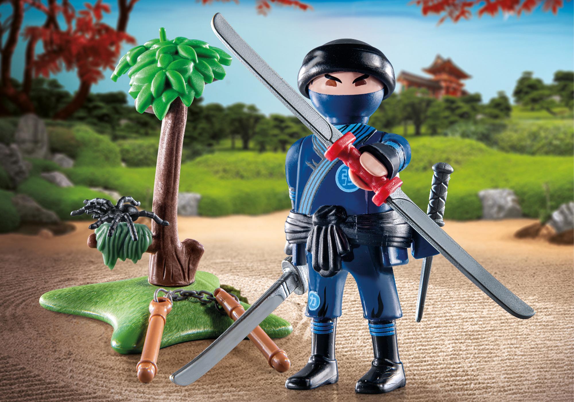 Equipped ninja