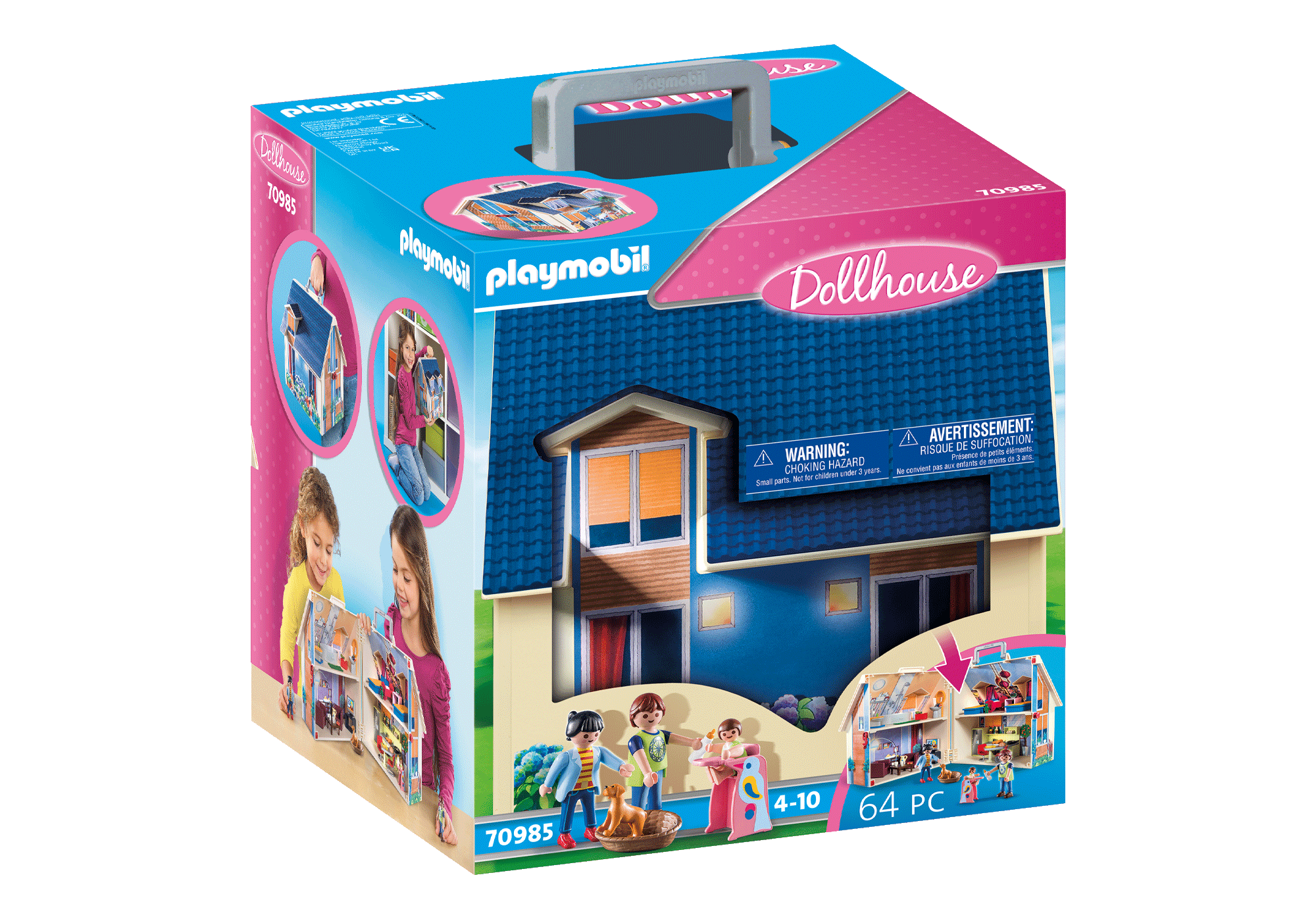 Take Along Modern Doll House