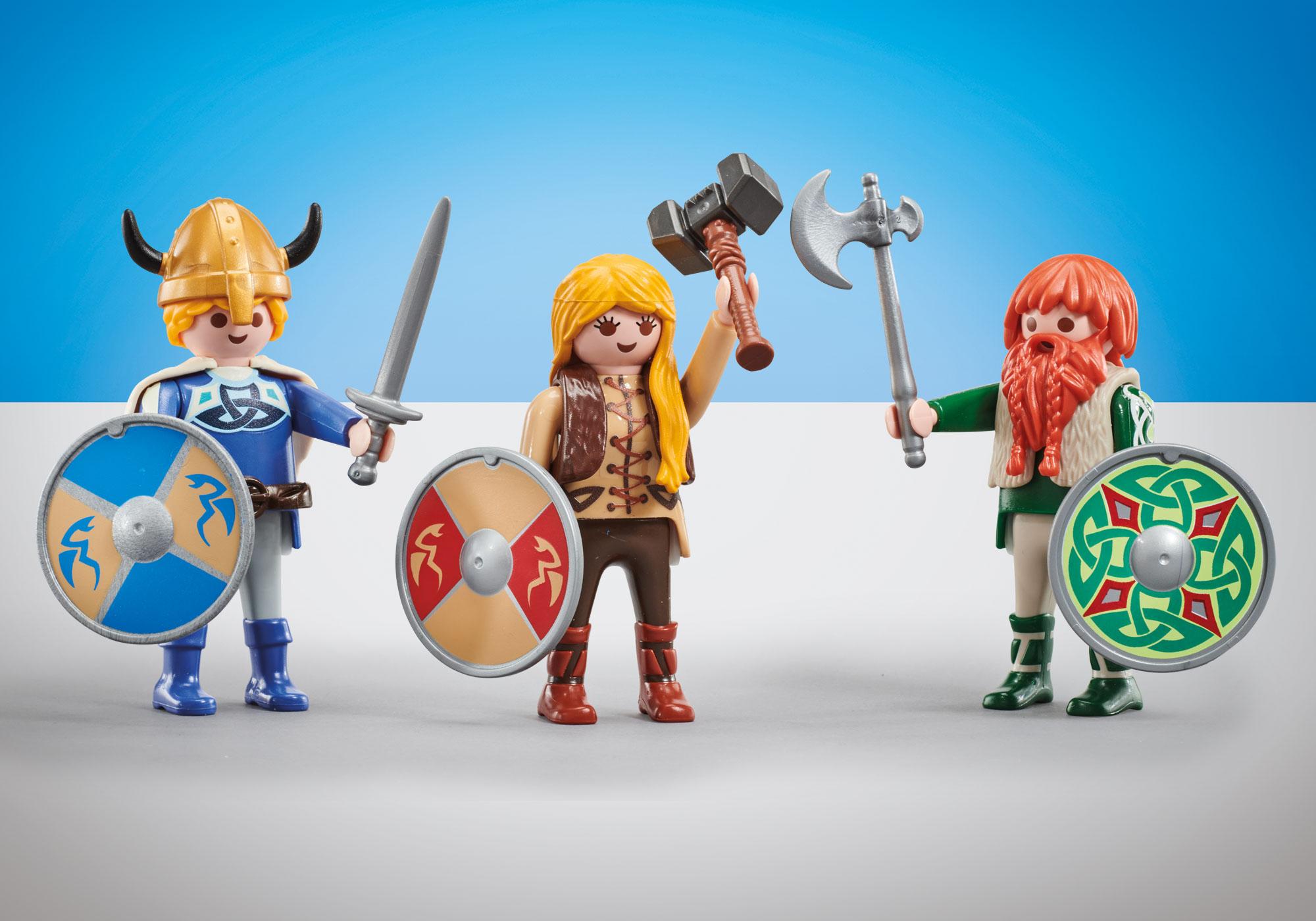 Three Vikings