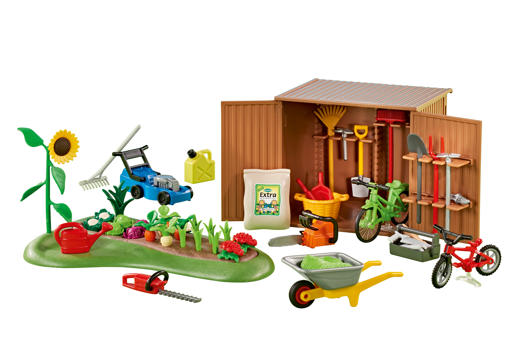 Tool Shed with Garden