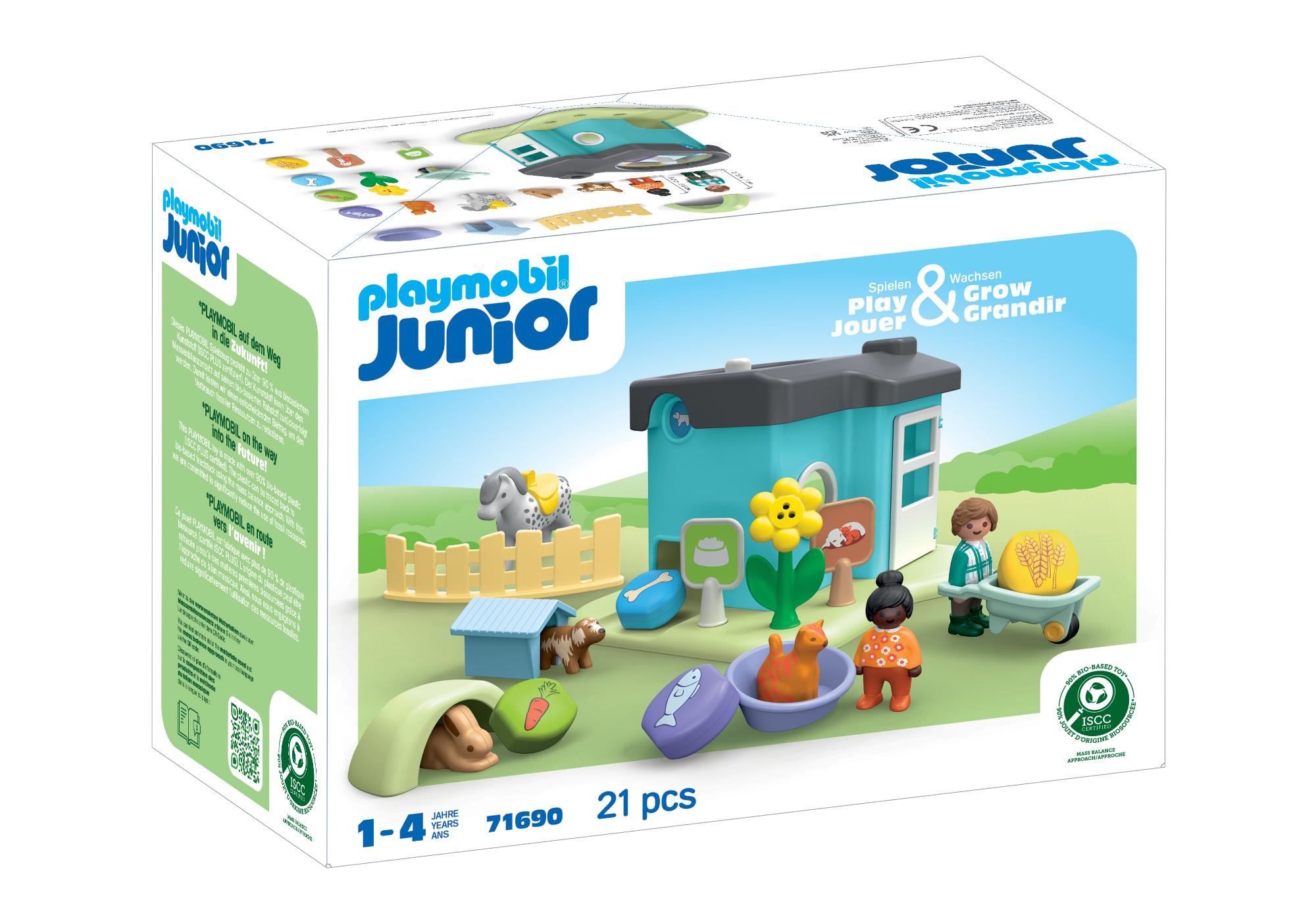 JUNIOR: Animal Home with Treat Dispenser