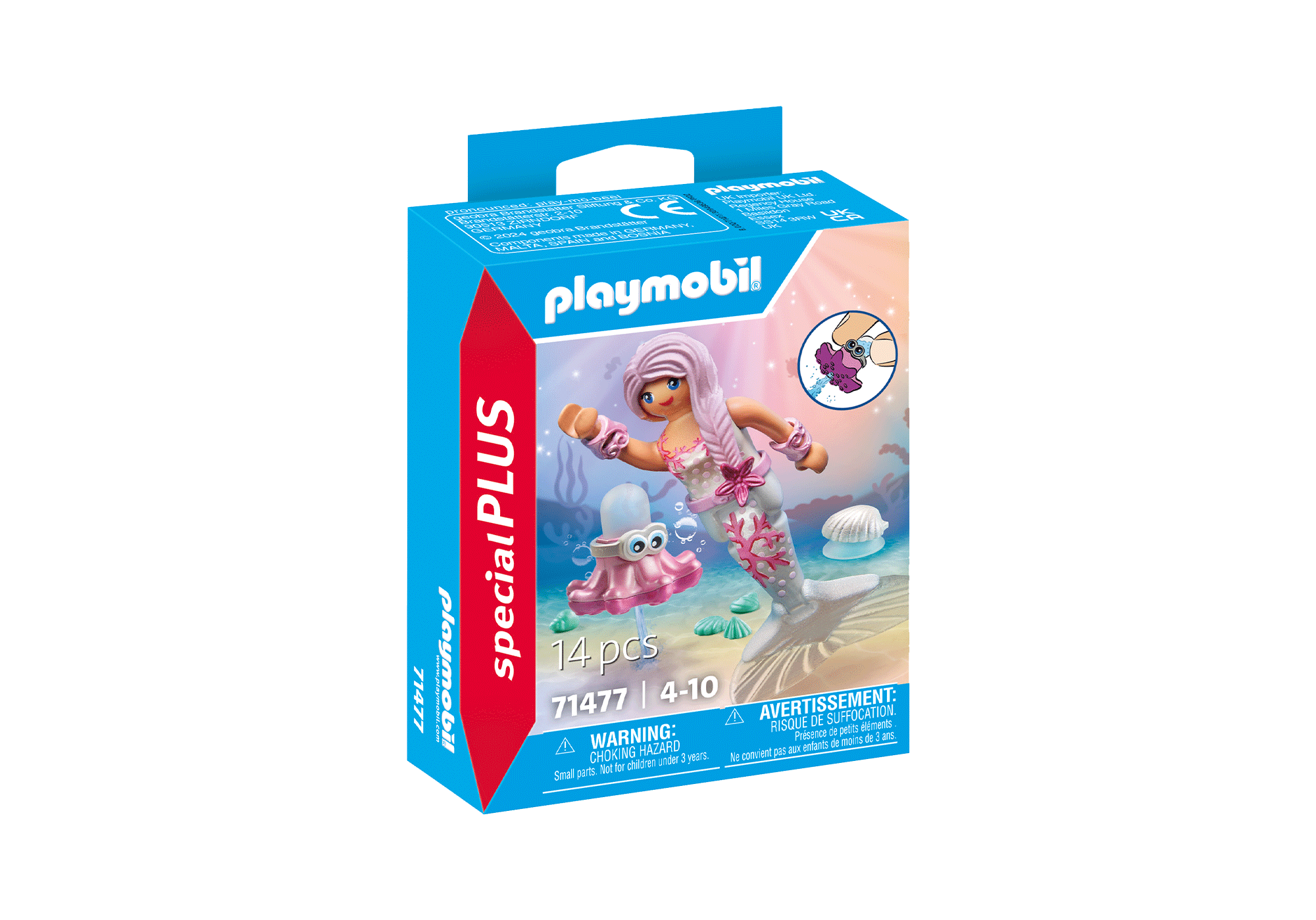 Mermaid with Squirt Octopus
