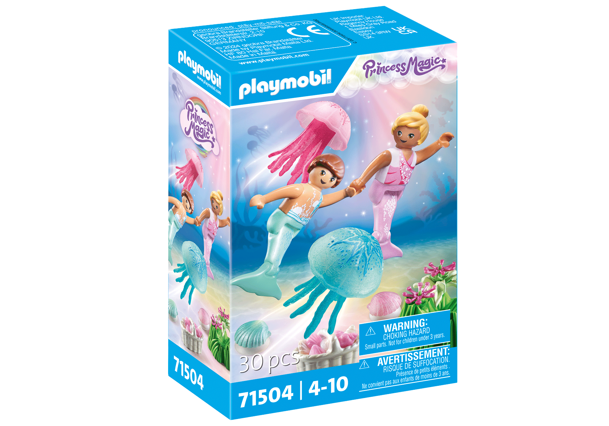 Little Mermaids with Jellyfish