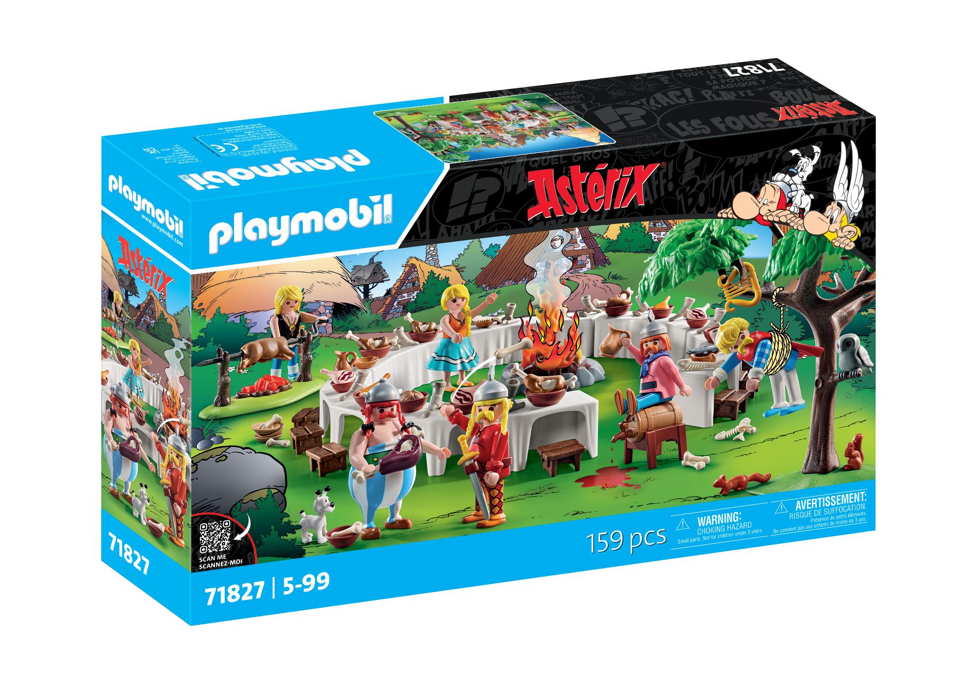 Asterix: The village banquet