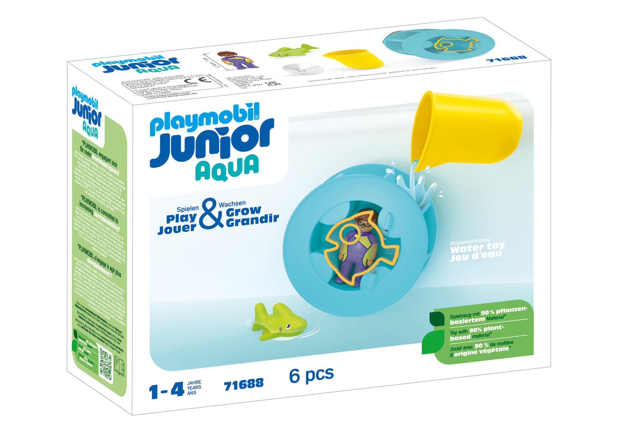 JUNIOR AQUA: Water Wheel with Baby Shark