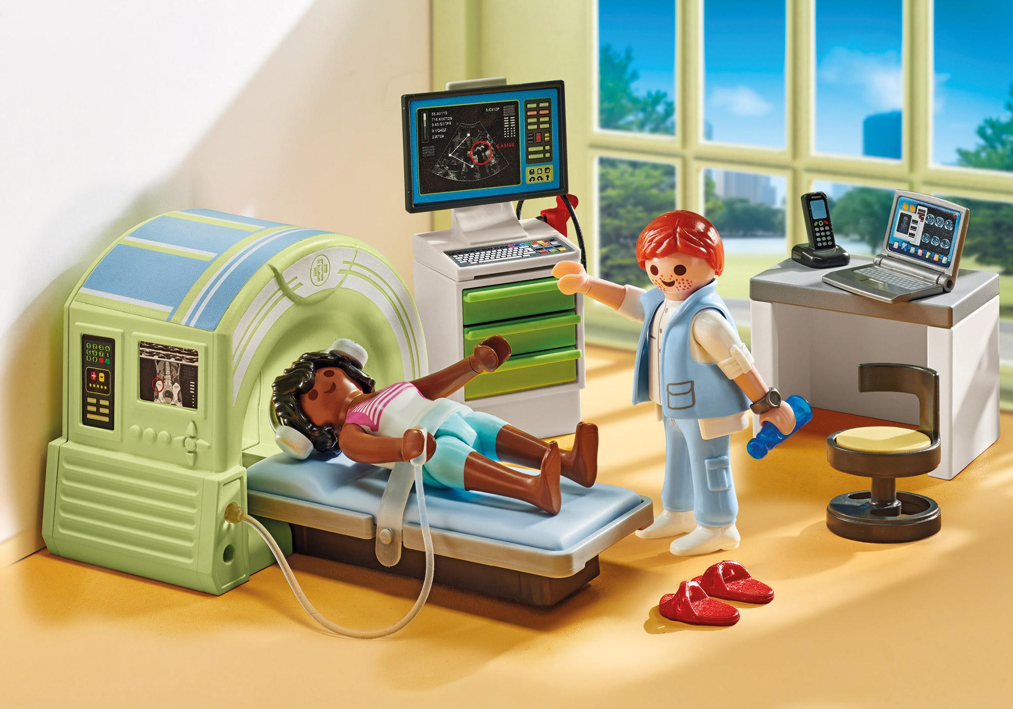 MRI with patient