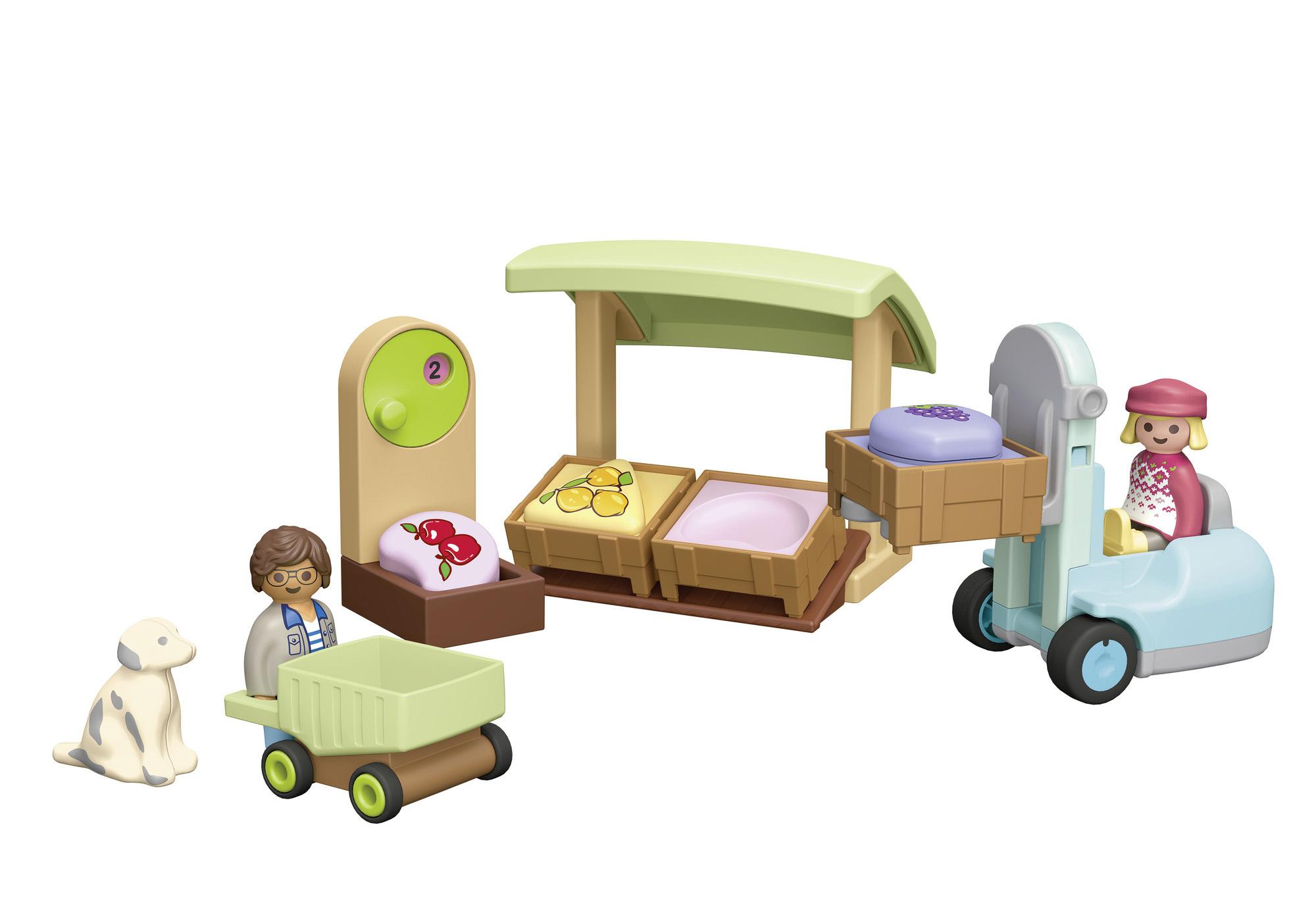 JUNIOR: Organic Market Stall & Forklift