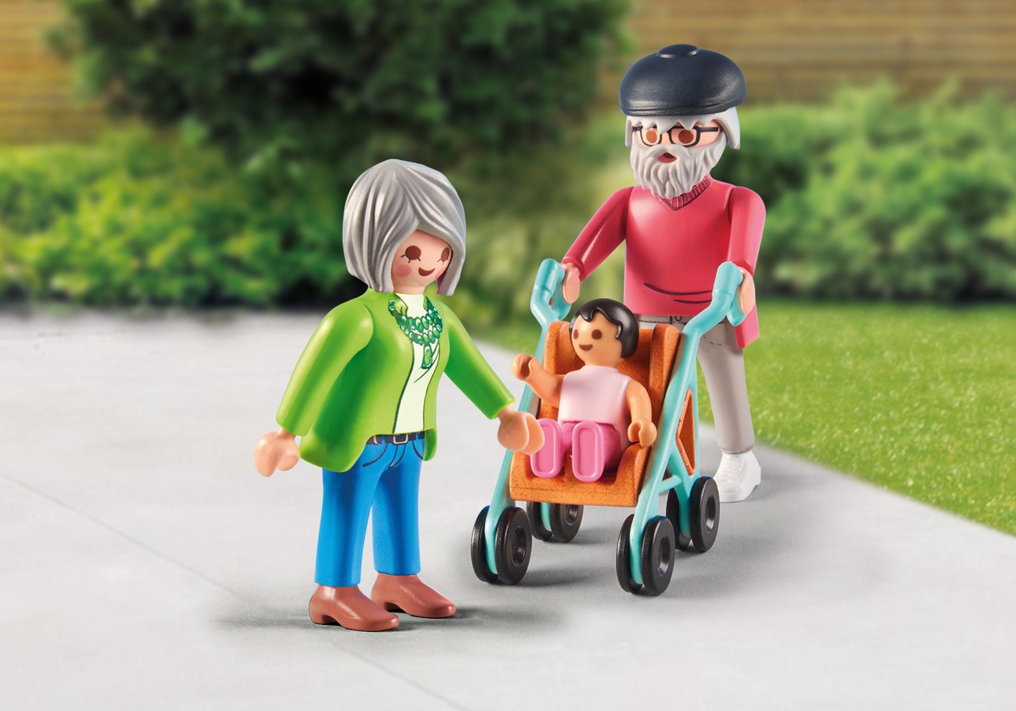 Grandparents with baby