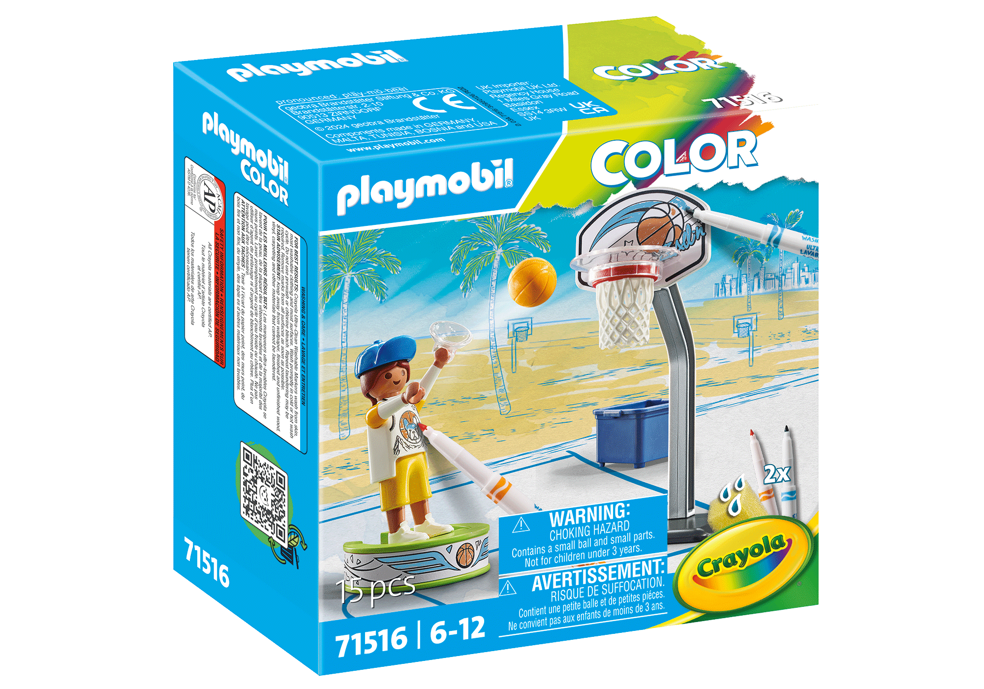 Playmobil Color Skater Basketball player