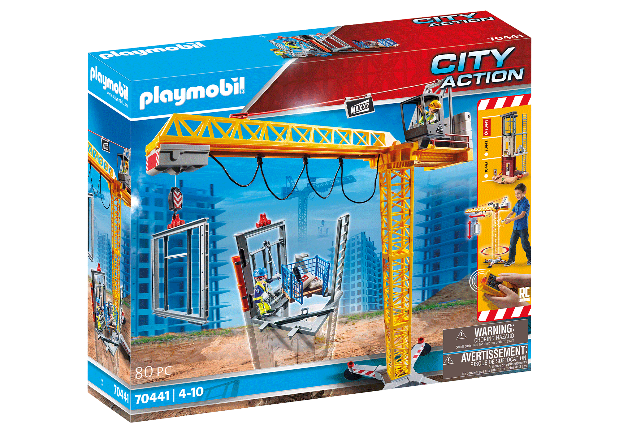 RC Crane with Building Section