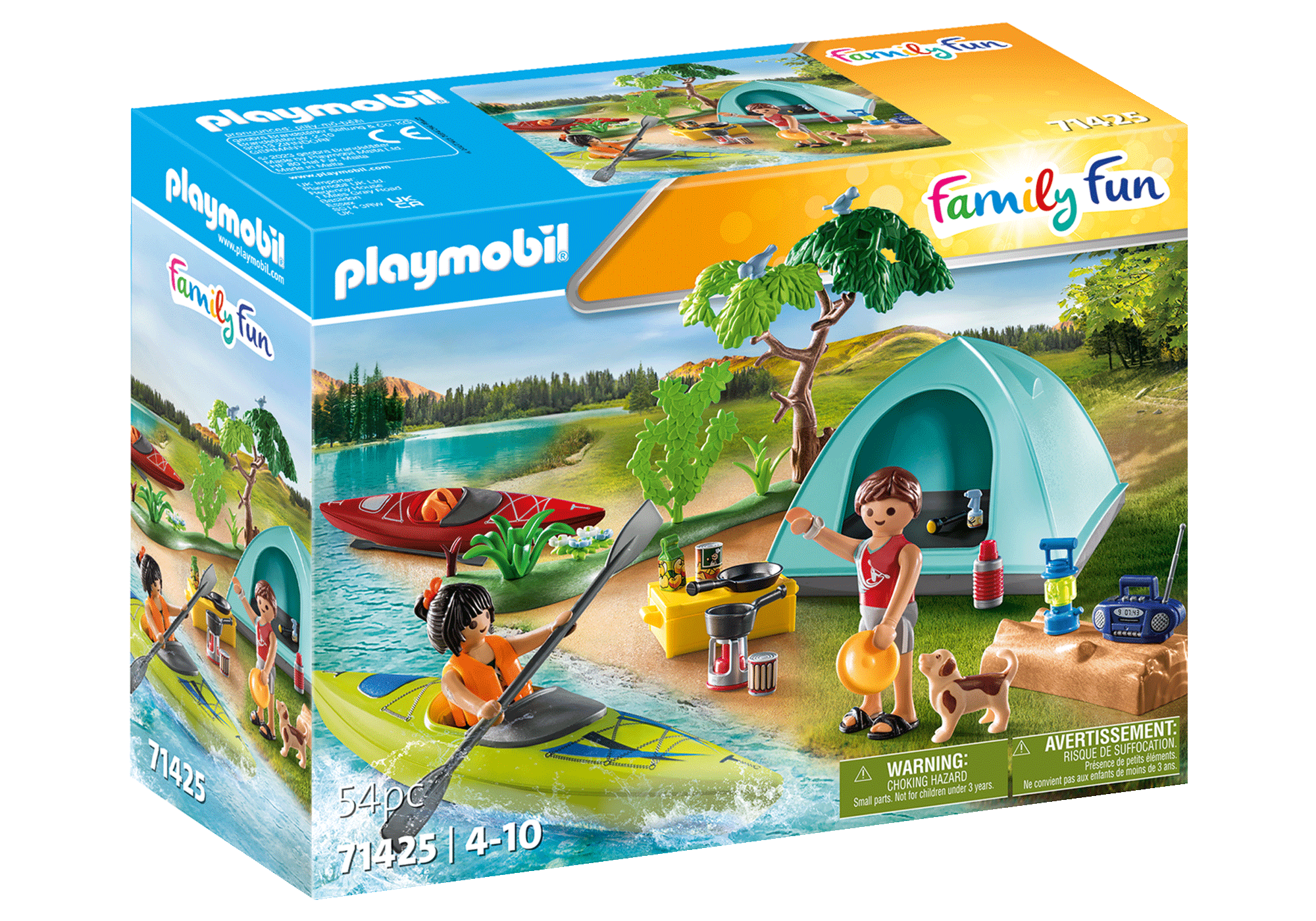 Campsite with Campfire