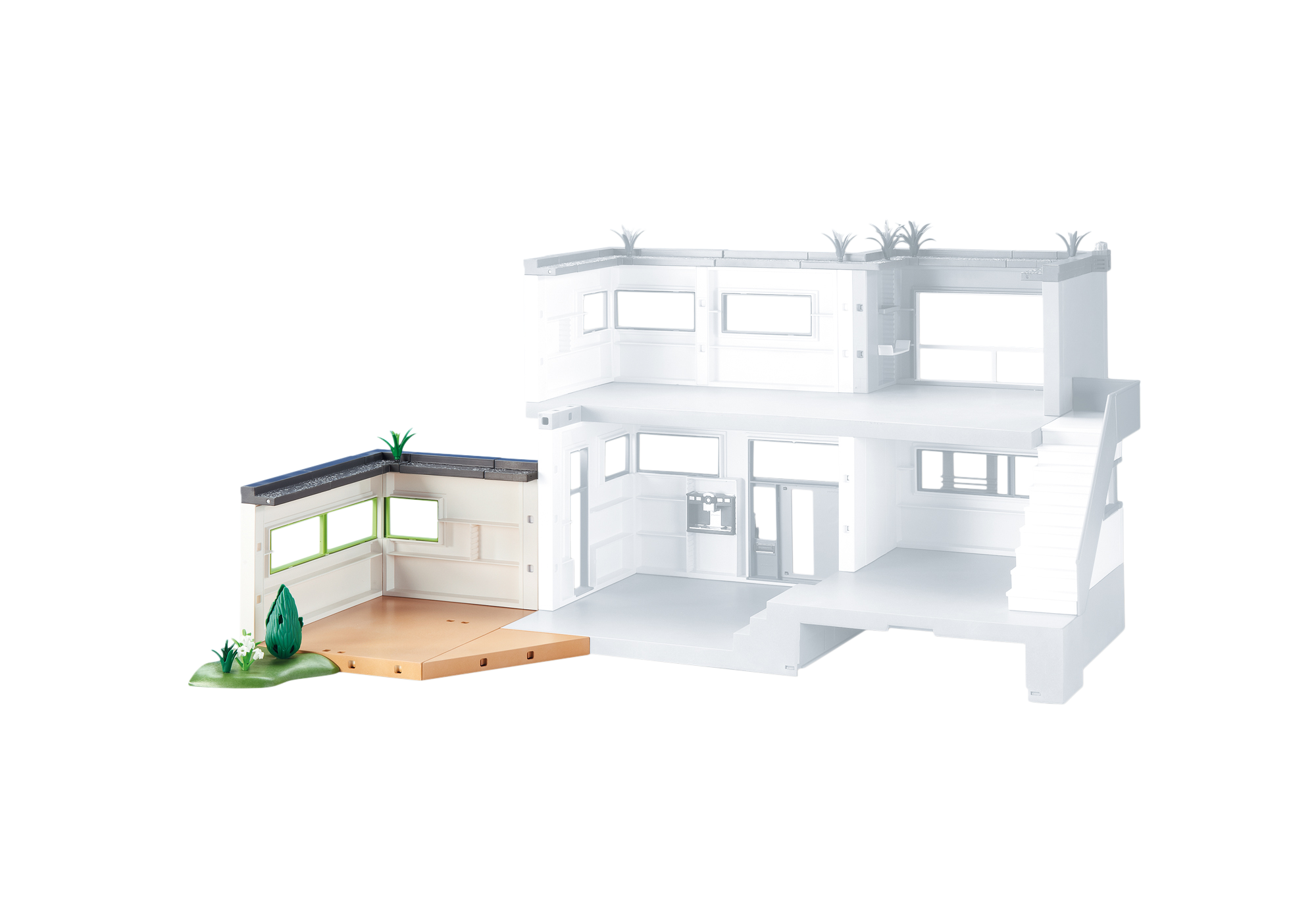 Extension for the Modern Luxury Mansion