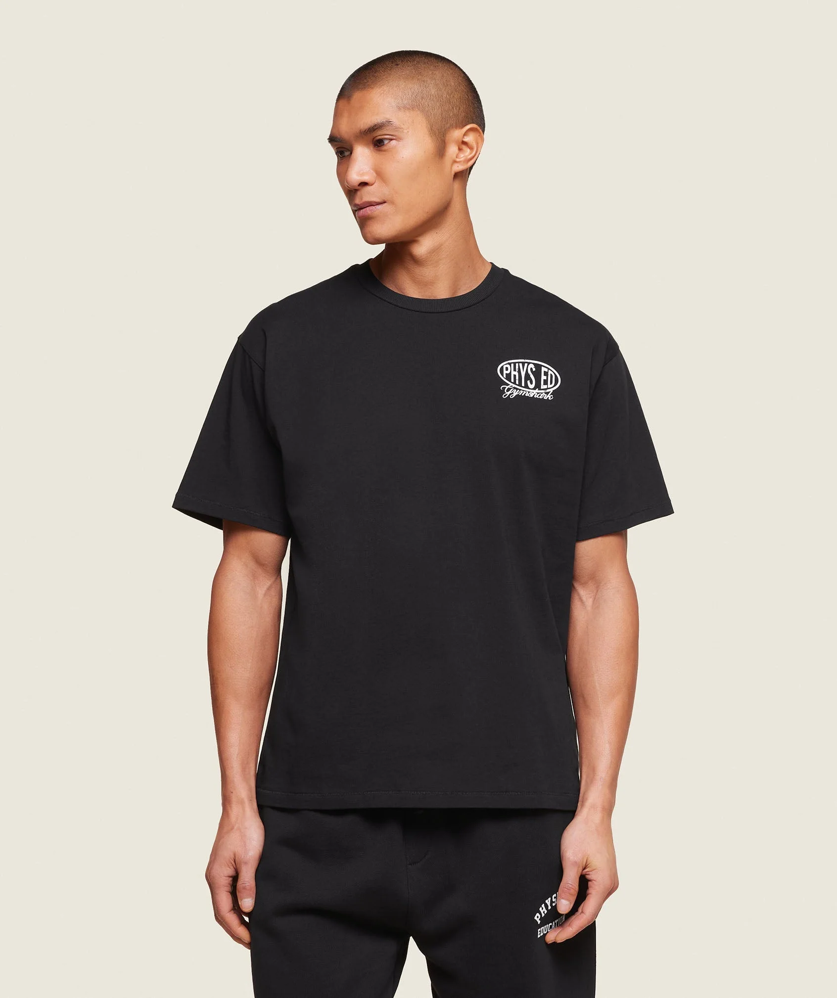 Gymshark Phys Ed T-Shirt - Black