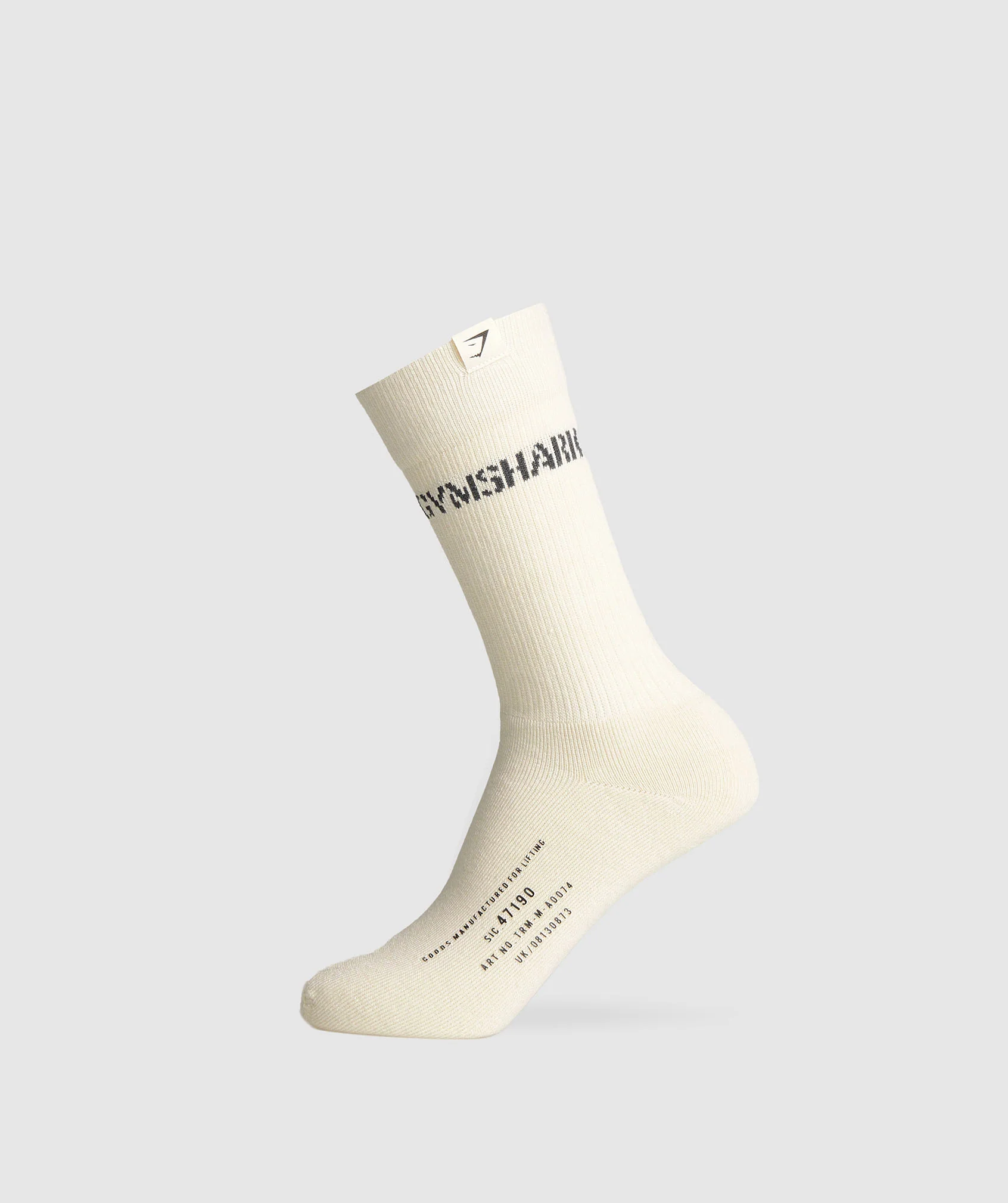 Gymshark Tactical Crew Socks - Ecru White