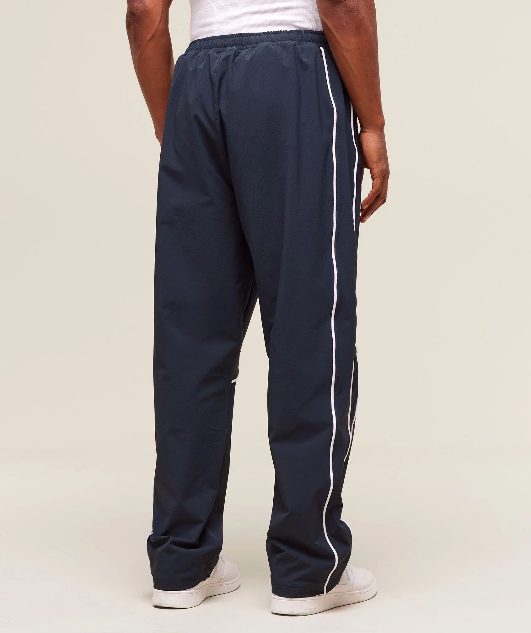 Gymshark Retro Crinkle Track Pants - Heavy Blue