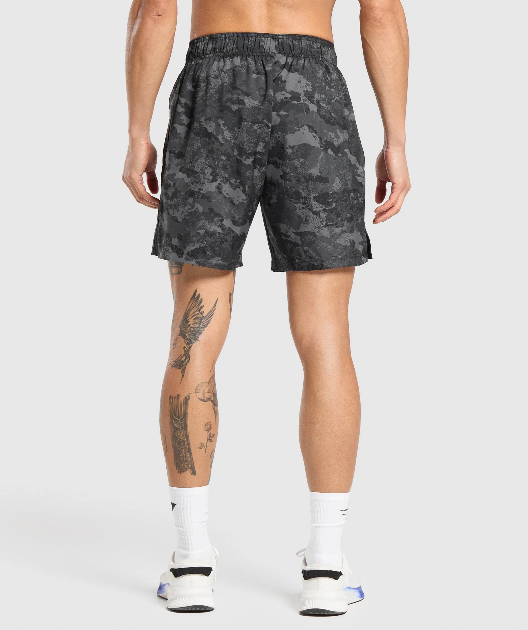 Gymshark Sport 7 Shorts - Graphite Grey/Black