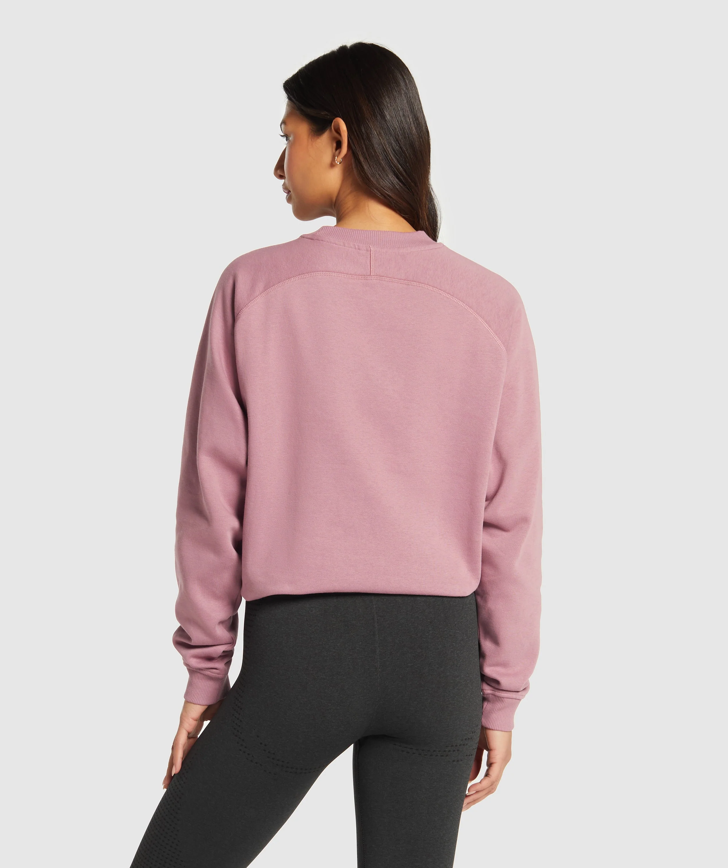 Gymshark Training Oversized Fleece Sweatshirt - Calm Pink