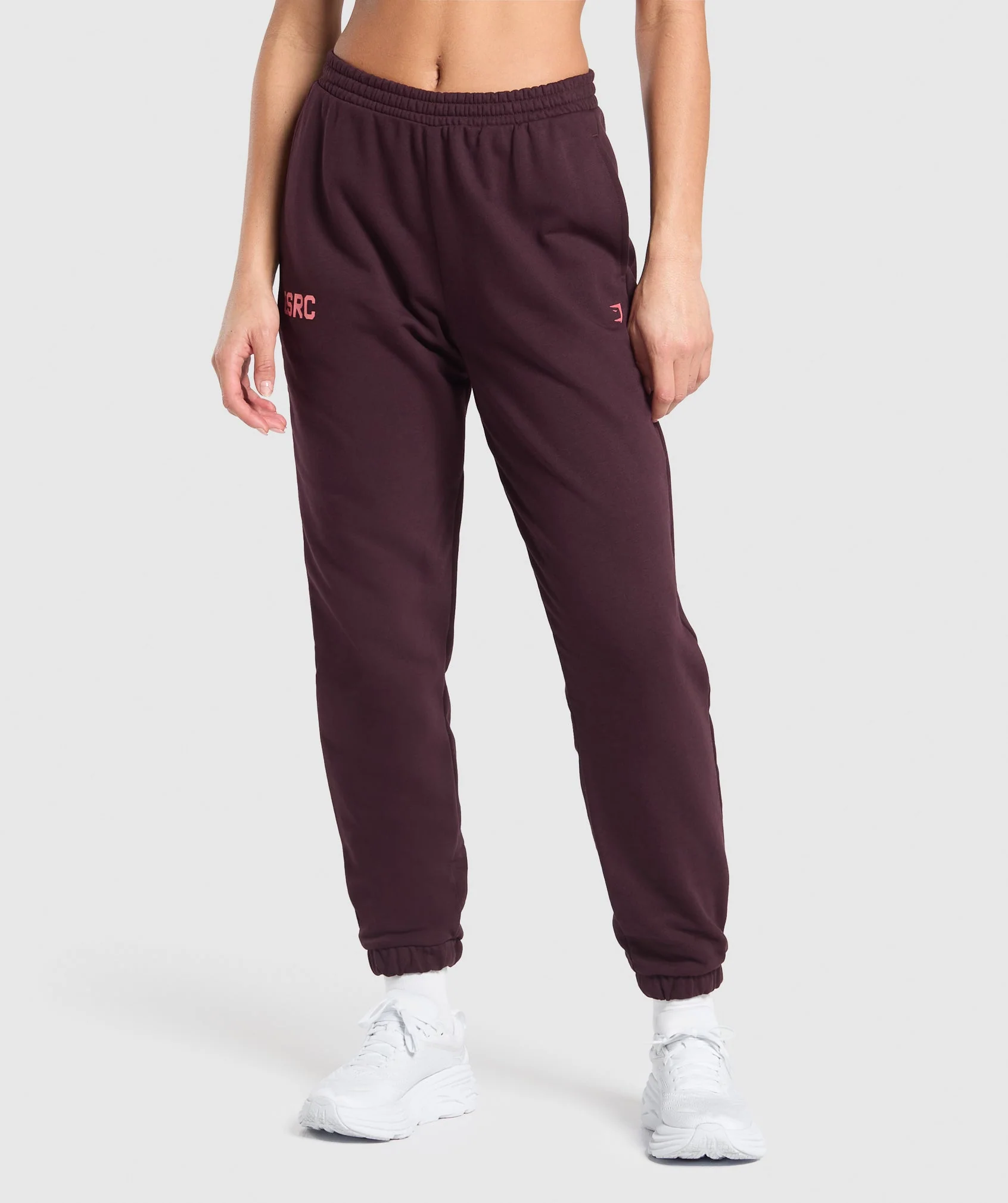 Gymshark Running Graphic Joggers - Depth Purple