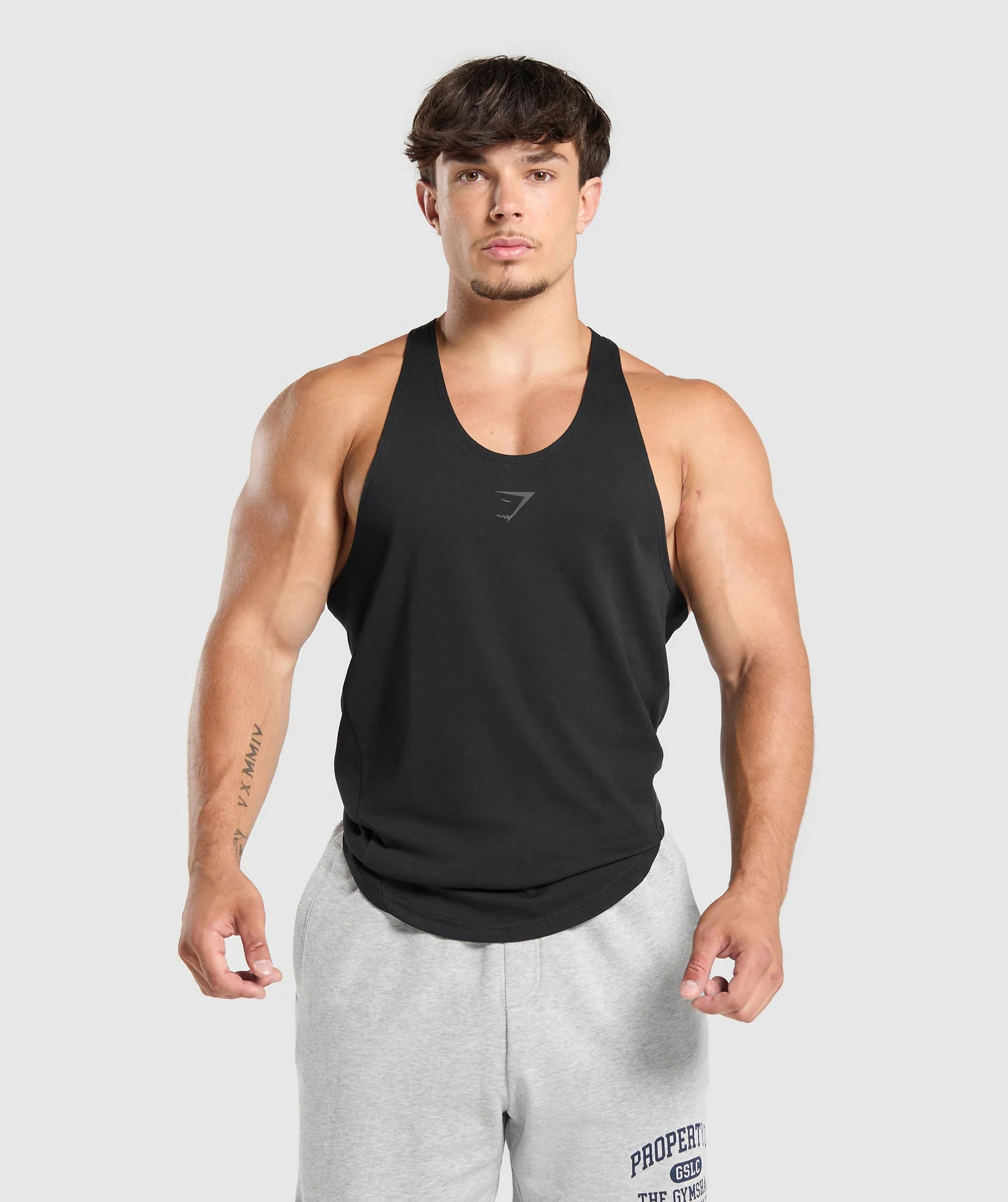 Gymshark Bold Stringer - Black