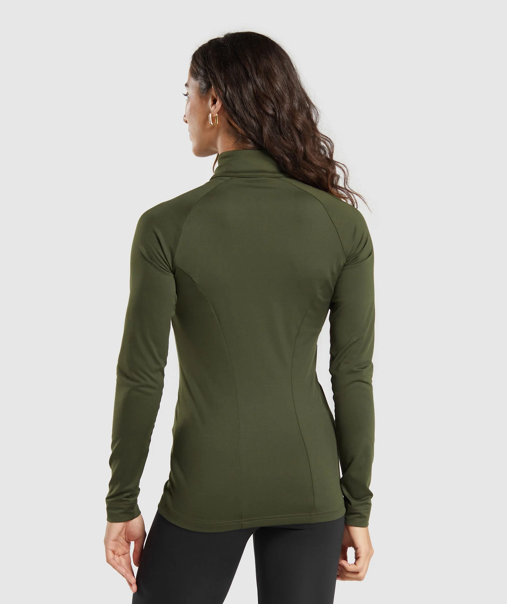 Gymshark Training Zip Up Jacket - Winter Olive