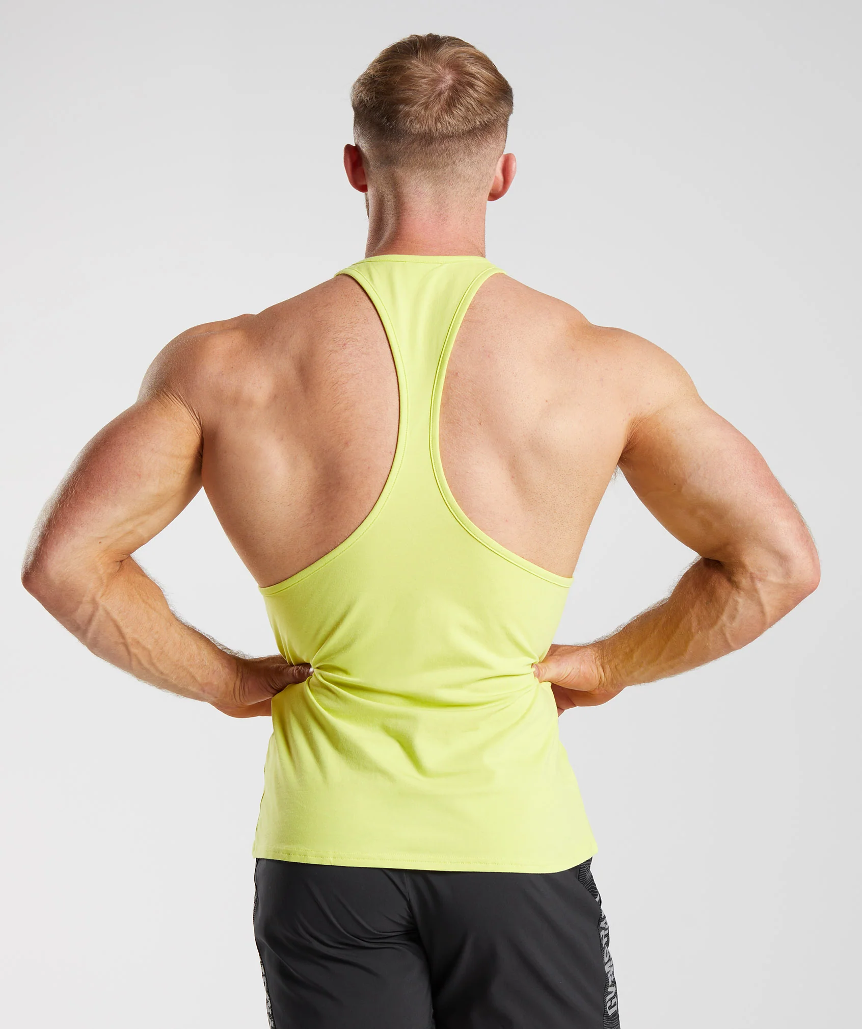 Gymshark Block Stringer - Glitch Yellow