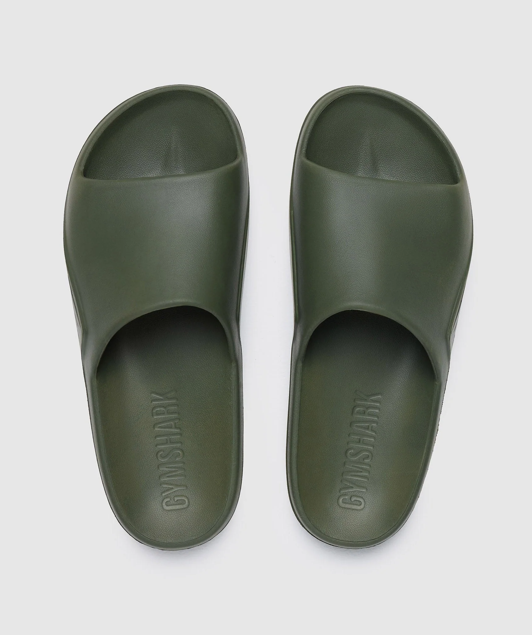 Gymshark Rest Day Slides - Core Olive