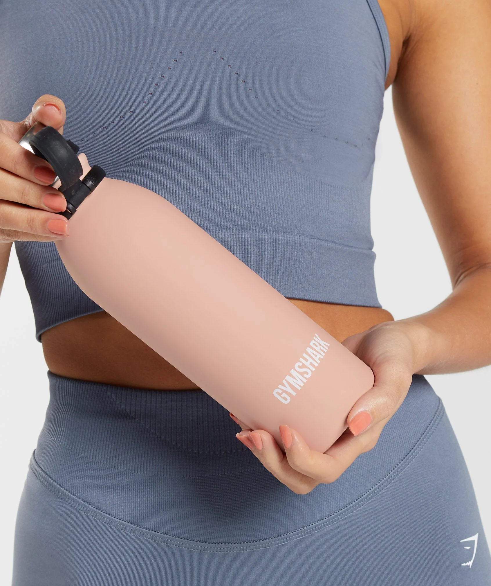 Gymshark Hot/Cold Bottle - Hazy Pink