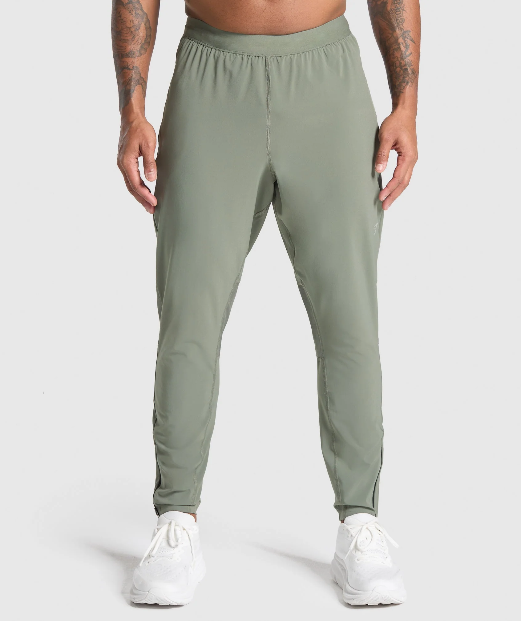 Gymshark Running Performance Joggers - Unit Green