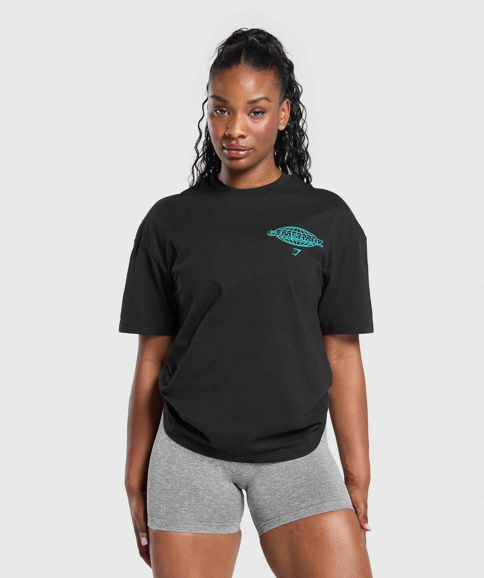 Gymshark Worldwide T-Shirt - Black